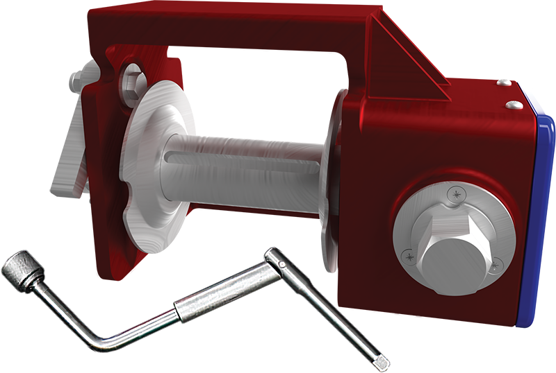 Transking USA Winch and Bi-fold Handle